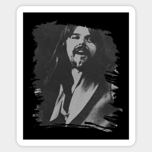 Bob Seger // Retro poster Sticker